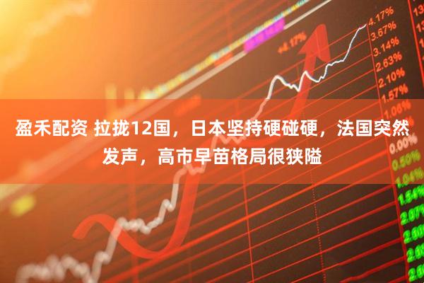 盈禾配资 拉拢12国，日本坚持硬碰硬，法国突然发声，高市早苗格局很狭隘