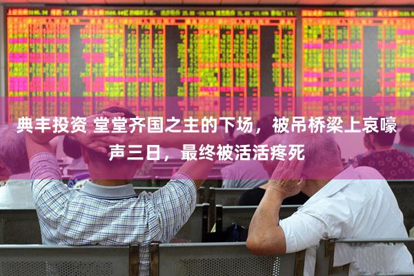 典丰投资 堂堂齐国之主的下场,被吊桥梁上哀嚎声三日,最终被活活疼死